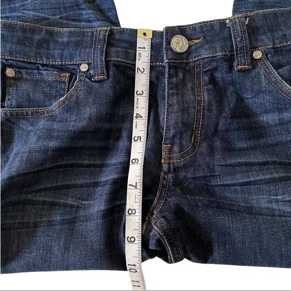 RSQ Paris Skinny Dark Wash Whiskered Jeans 9Rx31 - Picture 5 of 10